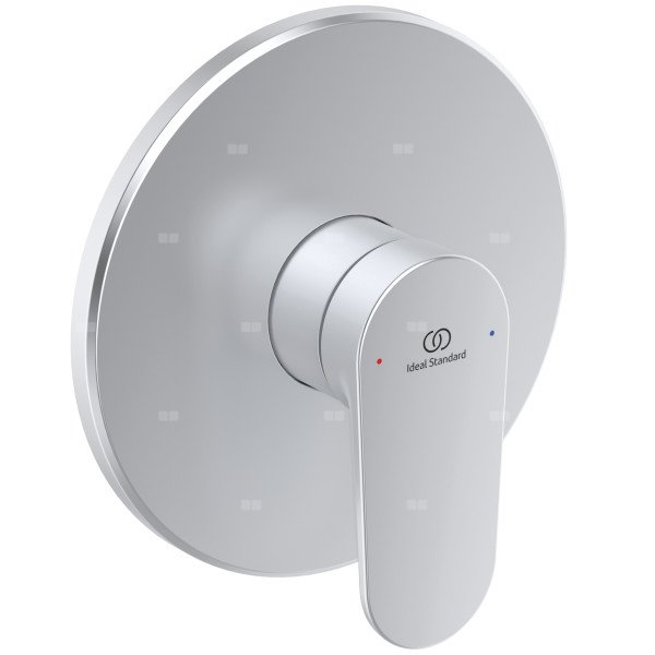 Bateria natryskowa do zabudowy 157x64x163,5 mm, ilość wyjść: 1, wymagany zestaw 1 (A1000NU) 20 l/min (3 bar) - CERAFINE O NUOVO