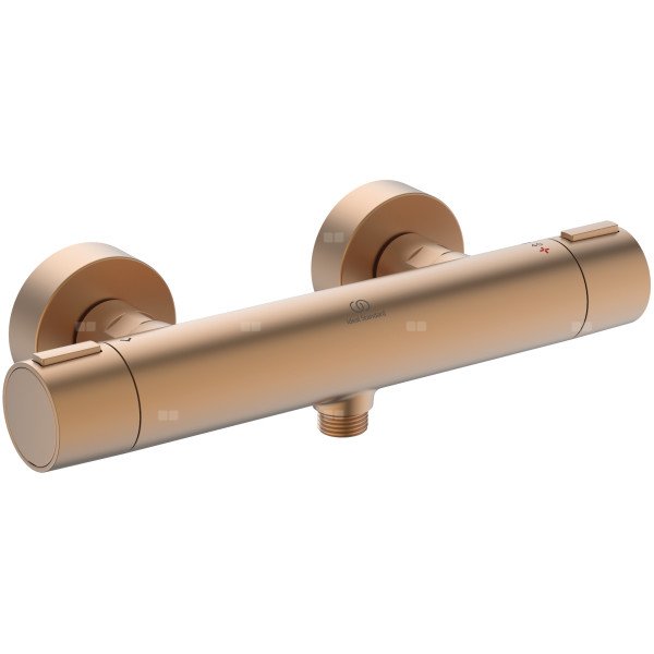 Bateria natryskowa natynkowa 292x105x72 mm 12 l/min (3 bar) - CERATHERM ALU+