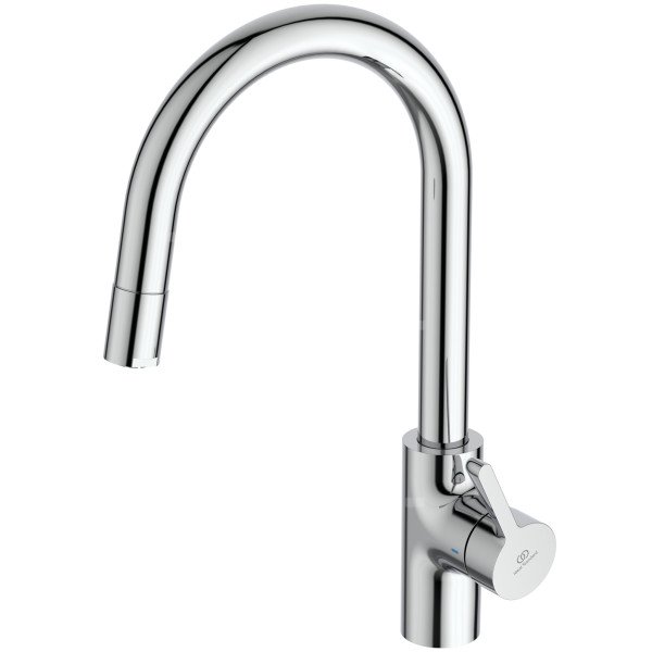 Bateria kuchenna 114x253x390 mm, wylewka 207 mm 5 l/min (3 bary) - CERALIFE