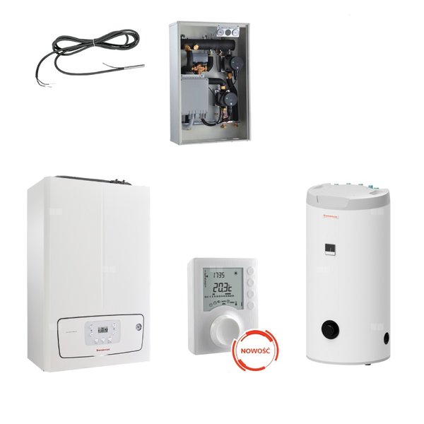 Zestaw z kotłem kondensacyjnym TERA 35 Komfort Plus 125