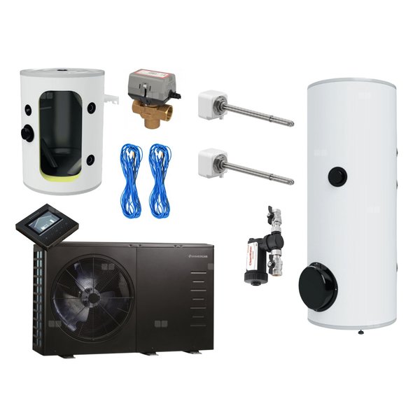 Zestaw z pompą ciepła  Zestaw Magis M10 V2 M300 B100