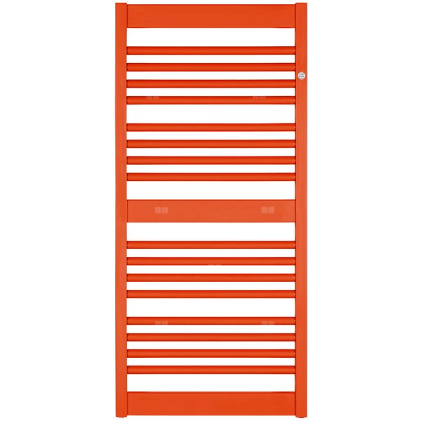 Grzejnik drabinkowy INSTAL-PROJEKT FRAME, wym. 570 x 500 mm, kolor czarny/black mat, moc 312W