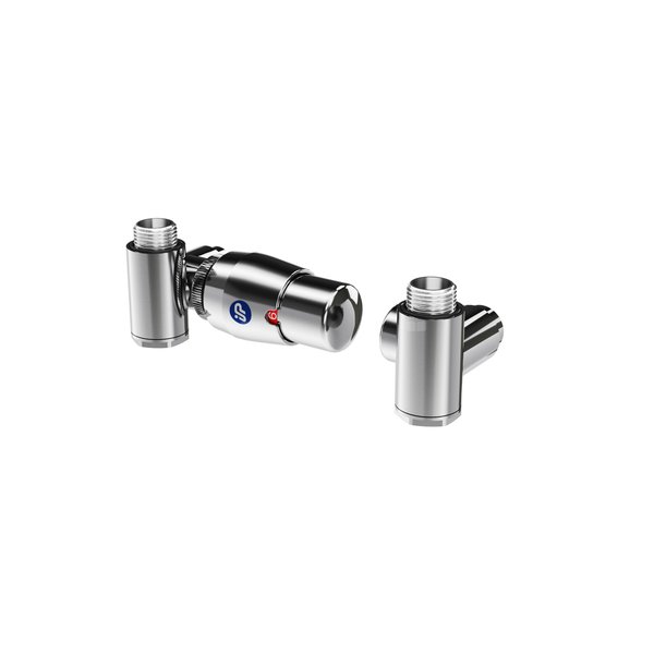 Z16 Zestaw termostatyczny z trójnikiem integra lewy CU chrom