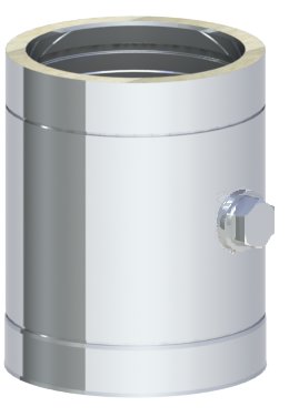Rura z króćcem 64x4 JEREMIAS 205-DWETN1753 300mm, długość 250 mm