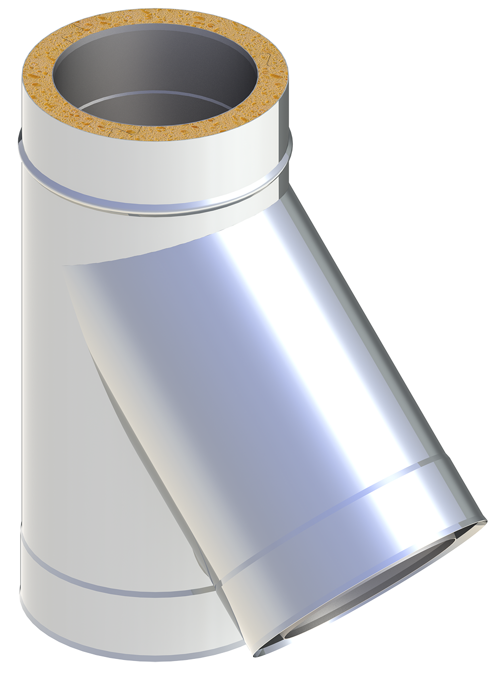Trójnik 45' fi 180mm