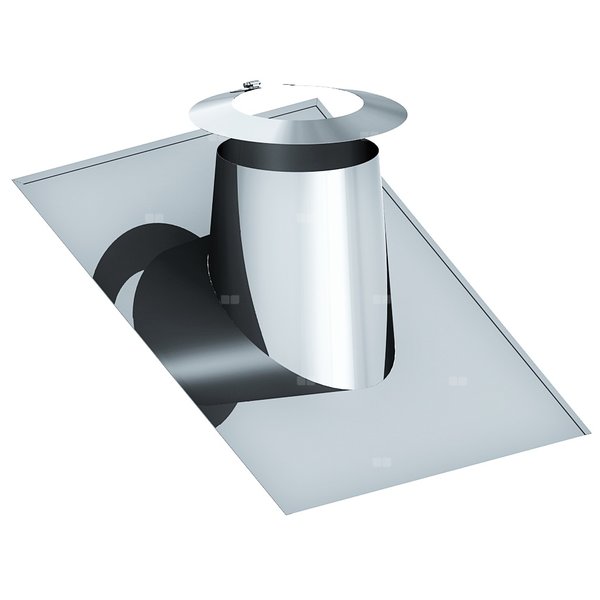 Przejście przez dach 26st. - 35st. (stal nierdzewna) fi80/125mm