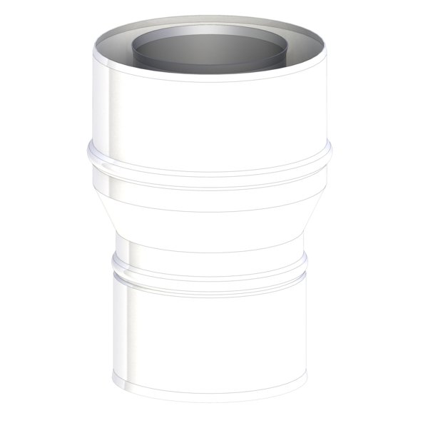 Element rozszerzający fi60/100-80/125mm z uszczelką