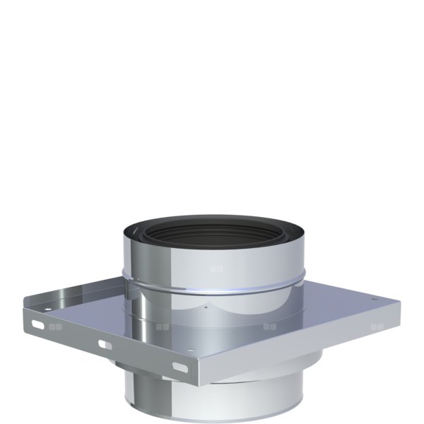 Płyta fundamentowa pośrednia z zasysem powietrza DN100/150 wysoki połysk