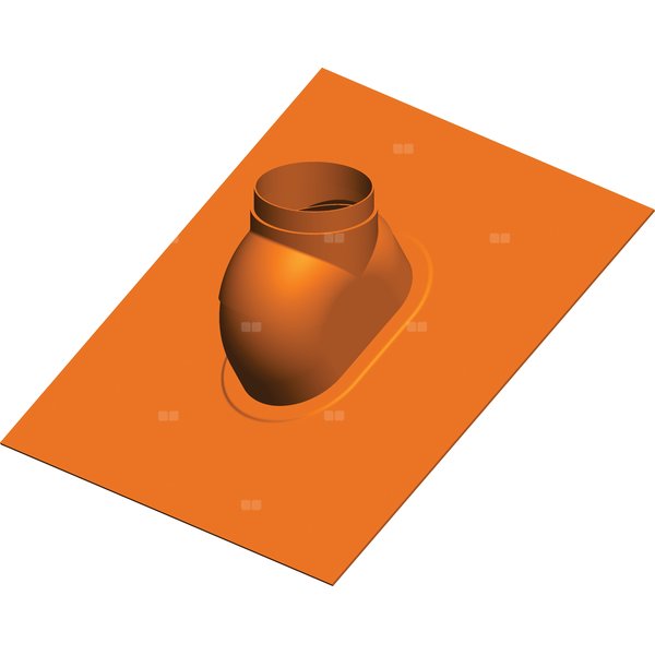 Przejście przez dach 0st.-48st. fi125mm kolor ceglasty RAL8004