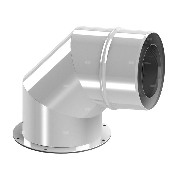 Kolano podłączeniowe do kotła 60/100-60/100 Fondital