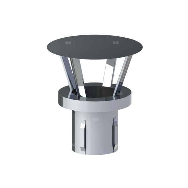 Daszek fi 160mm do ceramiki grubość 1,0mm