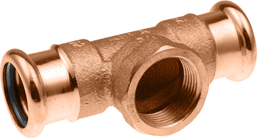 Trójnik GW Copper - 108 Rp1/2"