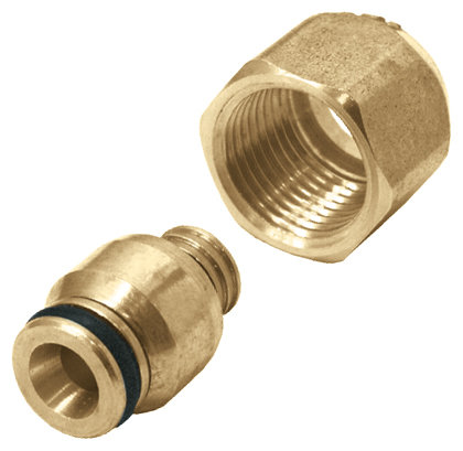 Przyłączka mosiężna GW do rur PERTAL ultraPRESS - 16 G3/4"