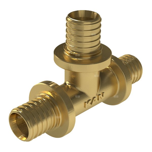 Trójnik mosiężny ultraLINE - 14