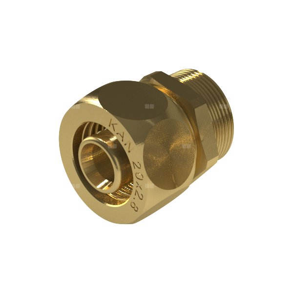 Złączka mosiężna skręcana GZ ultraLINE - 14 G1/2"