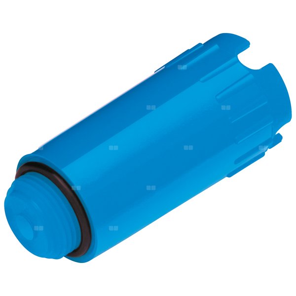 Zaślepka do prób szczelności tworzywowa niebieska - G1/2''