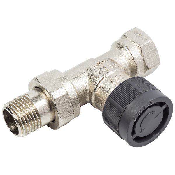 Zawór termostatyczny prosty - M30x1.5 Rp1/2''