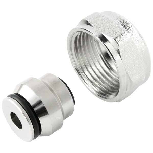 Śrubunek mosiężny niklowany Click - 8x1 / G3/4''
