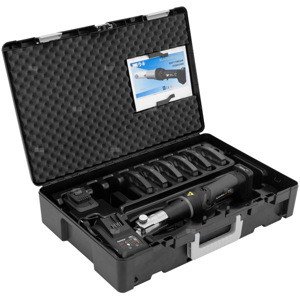 Komplet narzędzi – zaciskarka KAN-therm Mini + szczęki typu ''U'' - 16-32