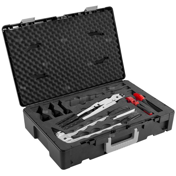 Komplet narzędzi ultraLINE - kielichownica i praska łańcuchowa