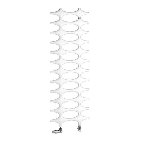 Grzejnik Kermi®Ideos®-E 1901x35x508, P=600W,RAL9016 SG, WRS biały, prawy