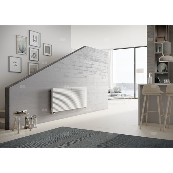 Grzejnik dekoracyjny Kermi®Carré® CPHN1-RO 295x1000x61, 369W, podł. 68, RAL 9005 SFE