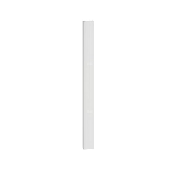 Grzejnik dekoracyjny Kermi®Bryce® Mono 1800x150x103, 586W podłącz. 99, RAL 9016 SG