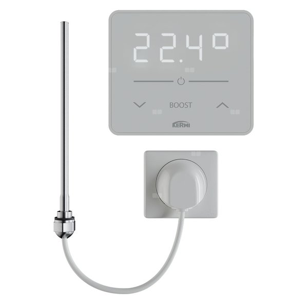 Wkład grzewczy WRS, 600 watów klasa ochrony 1, RAL 9003, Kermi