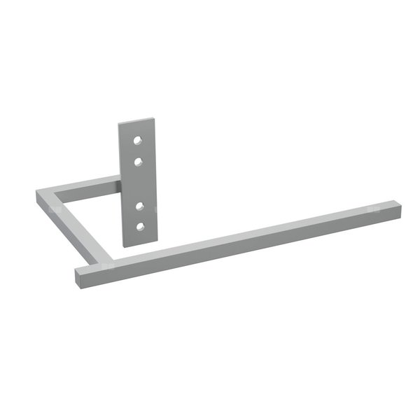 Poręcz 240mm S600 aluminium BEAMS/BRYCE/ALUZEN