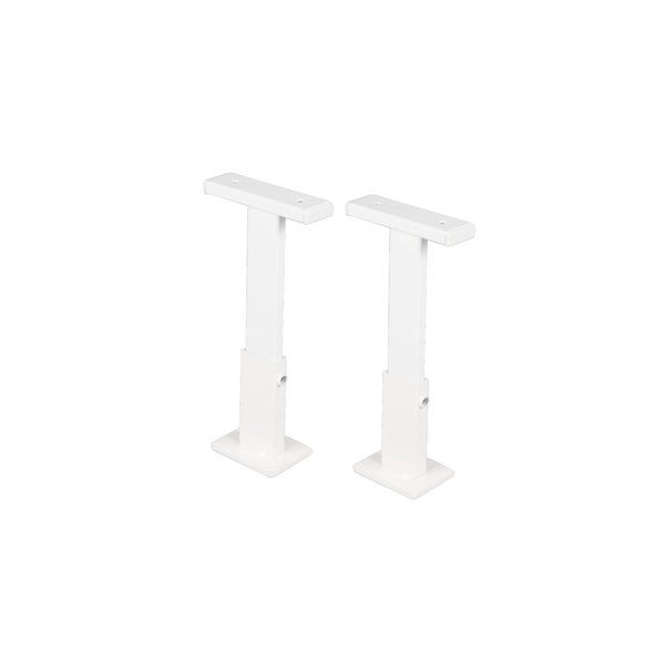 Ławka parapetowa, zestaw 2, kolor biały