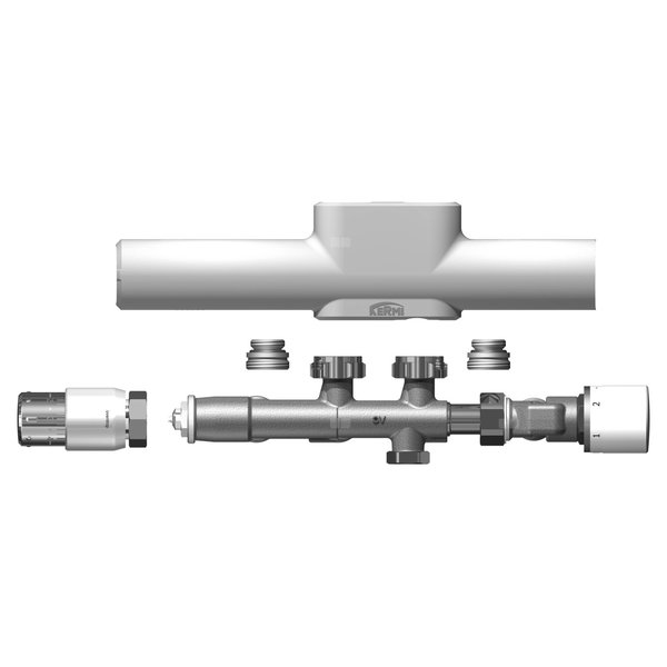 Zestaw podłączeniowy x-link plus do pętli ogrzewania płaszczyznowego RAL 9016