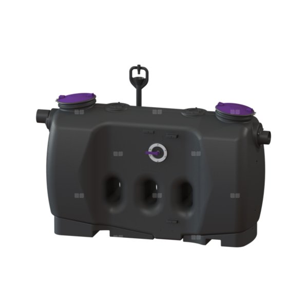 Separator tłuszczu EasyClean G Basic, NS 10 z bezpośrednim napełnianiem i okienkiem wziernikowym z SonicControl