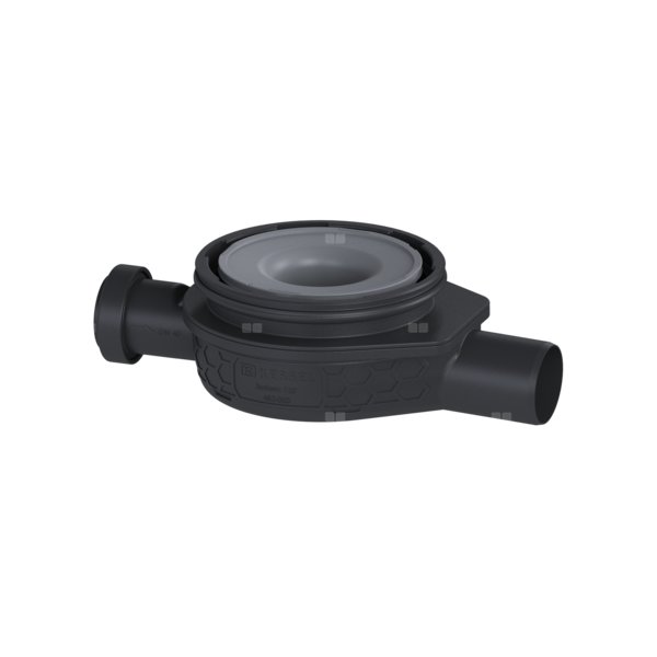 Korpus Ultraflat 79 DN 50 z syfonem i dodatkowym dopływem DN 40