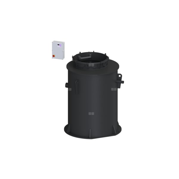 Moduł techniczny przepompowni Aqualift F XL Duo z szafka Comfort z pompą STZ 1100-S1 poj. 820l