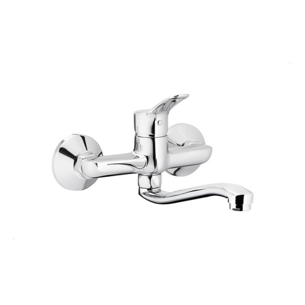 MORRIS BATERIA KUCHENNA ŚCIENNA, WYLEWKA 200 MM, CHROM