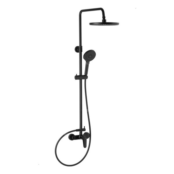 OTAVA DESZCZOWNIA Z BATERIĄ NATRYSKOWĄ, CZARNA