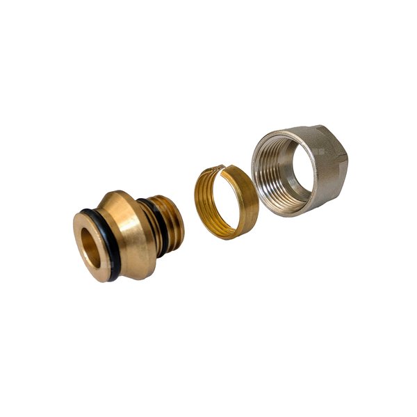 Złączka zaciskowa eurokonus G 3/4 do rur PEX 16x2 mm