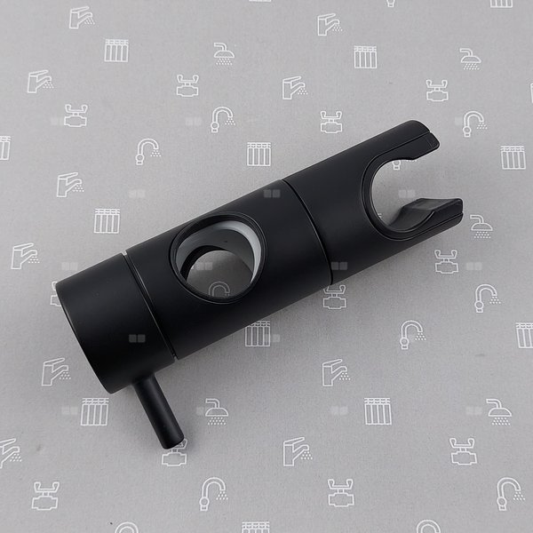 Uchwyt przesuwny rączki natrysku MOZA, LOGON PREMIUM BLACK FI24