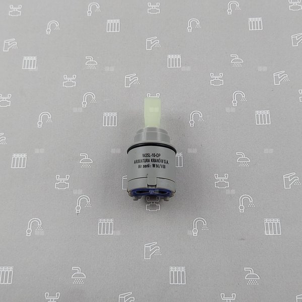 Regulator ceramiczny R25 niski z górną uszczelką do baterii LOGON