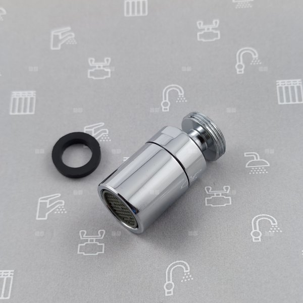 Przegubowa końcówka wylotu z napowietrzaczem do baterii bidetowej AMAZONIT