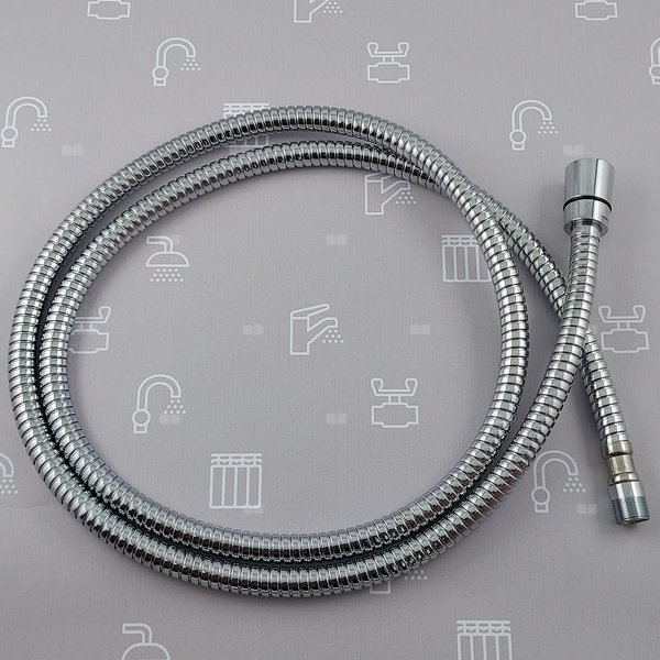 WĄŻ  NATRYSKU G1/2- M15x1, L1500 MM DO BAT. MOKAIT WANNOWEJ 4-OTWOROWEJ, CHROM