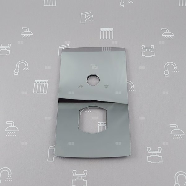 Rozeta z uszczelkami do zestawu podtynkowego MOKAIT CHROM