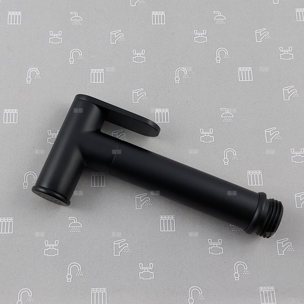 Rączka natryskowa do baterii bidetowej podtynkowej MOZA BLACK