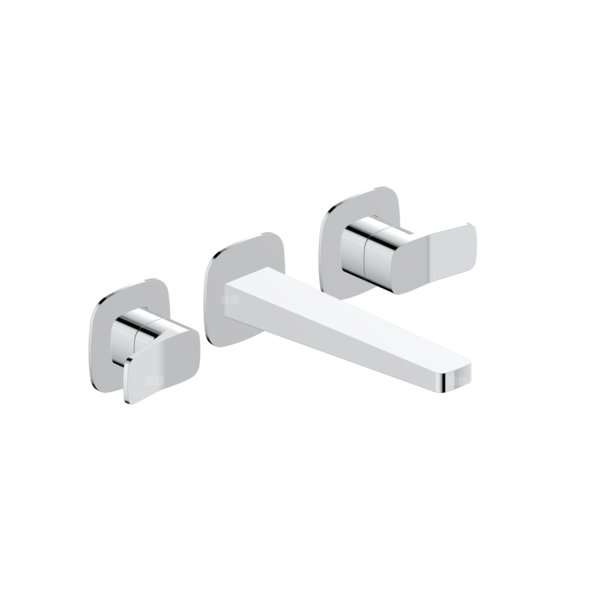 MALAGA CHROM bateria umywalkowa podtynkowa 3-otworowa