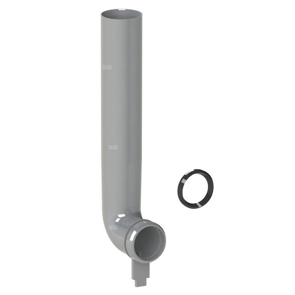 SP0 Rura płuczna DN45 x 300 biała