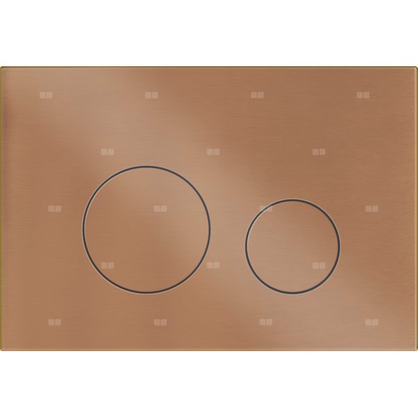 PPL Płytka przycisków miedź chrom szczot. M11 KK-POL