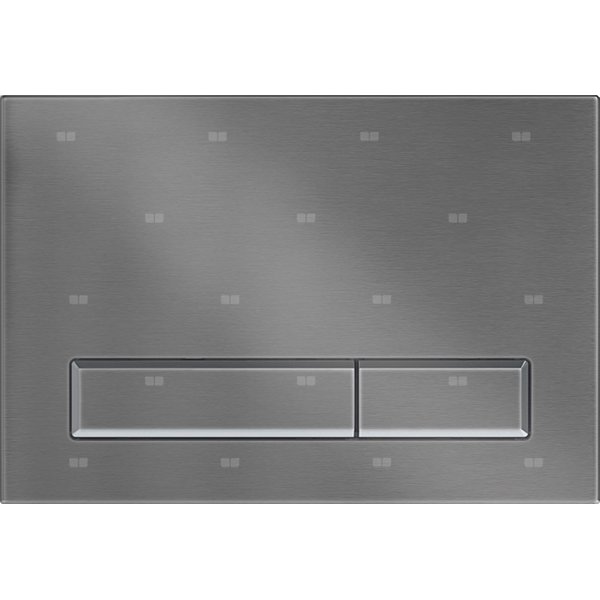 PPL Płytka przycisków grafit chrom szczot. M08 KK-POL