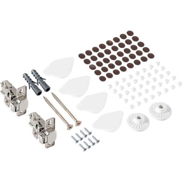 Elementy mocujące Koło Rekord do szafki bocznej