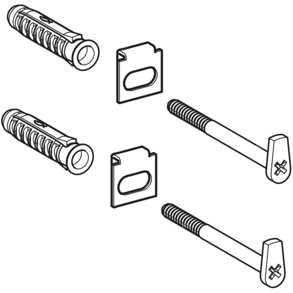 Elementy mocujące Koło Rekord do lustra