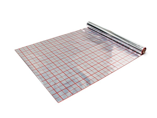 Folia izolacyjna IZOFOLIX Krata czerwona (0,105mm x 102cm x 50mb)